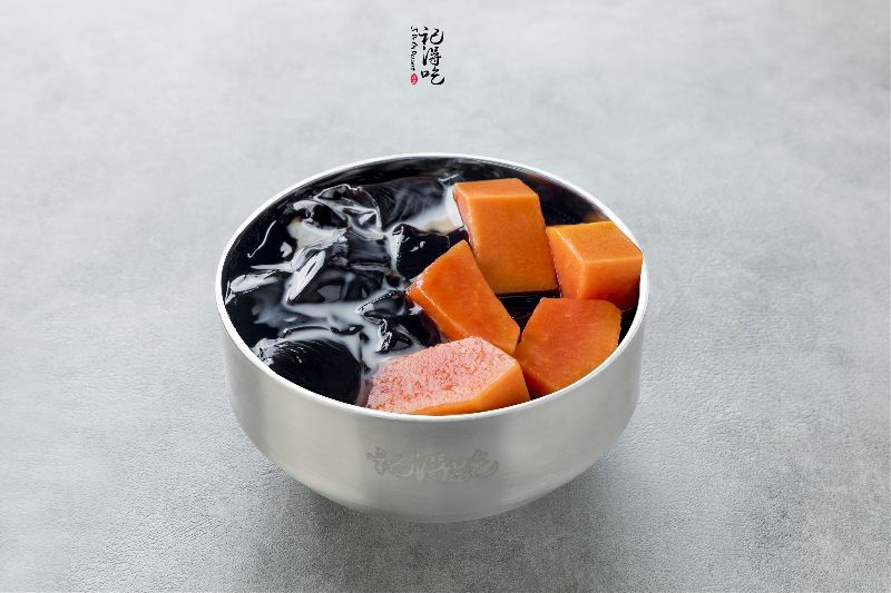 Herbal Jelly w Papaya